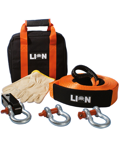 (DEL) 4WD RECOVERY KIT, 6PC, HEAVY DUTY, 11,000KG LA400C6