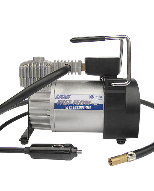 AIR COMPRESSOR,150 PS1, 12V H/DUTY 36 LITRES PER MIN LA061H7