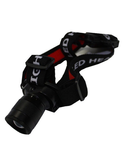 (DEL) HEADLAMP, ADJUSTABLE FOCUS LED,COME IN 8PCE COUNTER DISPLAY LA114M13
