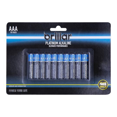 PREMIUM ALKALINE AAA  BATTERIES - 10 PK BR0049