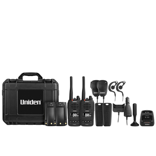 UNIDEN 5W UHF TWIN PACK XTRAK50-2TP