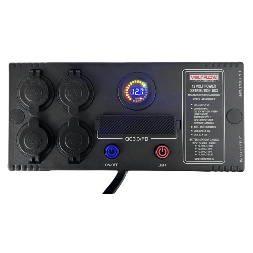 12V POWER EXTENSION BOX 50A AP50POWER