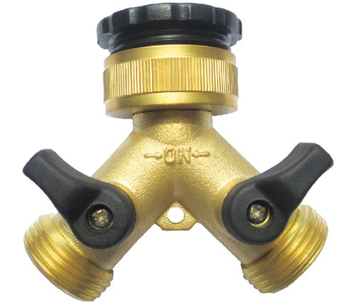 BRASS 2 WAY TAP THREADED 1010745