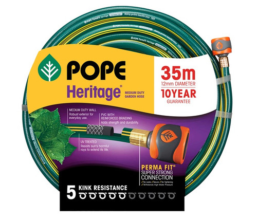 HERITAGE 12MM X 35M TAP READY HOSE 1011464
