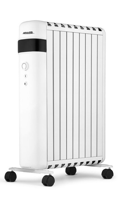 HELLER OIL FREE COLUMN HEATER WHITE HOFC2000