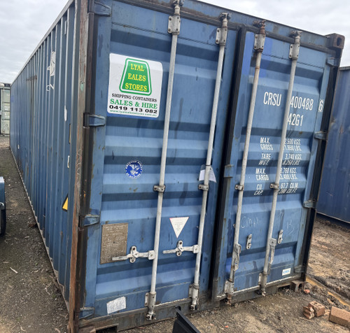 "GP" GENERAL PURPOSE 40FT SHIPPING CONTAINER