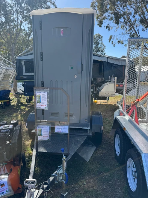 Portable Toilet & Trailer Package (Rego Included)