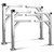 SET OF 4 UTE BOX JACK LEGS WITH HANDLES LEGS FOR CP1800-CK