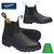 BLUNDSTONE ELASTIC SIDED V-CUT BOOT BLACK 610