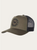 SIGNATURE BULL TRUCKER CAP ARMY & BLACK PATCH 171120006-AR-ARBL