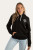BULL WOMENS HOODIE BLACK/WHITE 223074RW-BLK/WHT