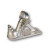 50MM X 2000KG QUICKRELEASE3 HOLE COUPLING ZINC CAS32Z