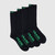 MENS 2PK BAMBOO SOCK BLACK SMT4102SJ