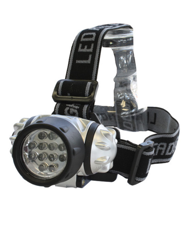 HEADLAMP, 12 LED, AVAILABLE IN 8PCE COUNTER DISPLAY LA114M12