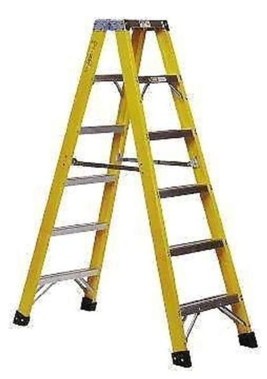 FIBREGLASS DOUBLE SIDE LADDER 3.5m