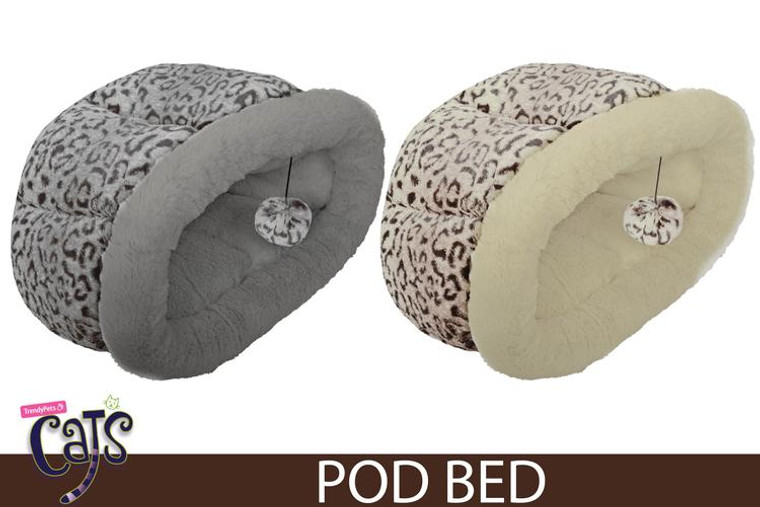 1Pce Cat Pod Bed 40cm x 32cmD