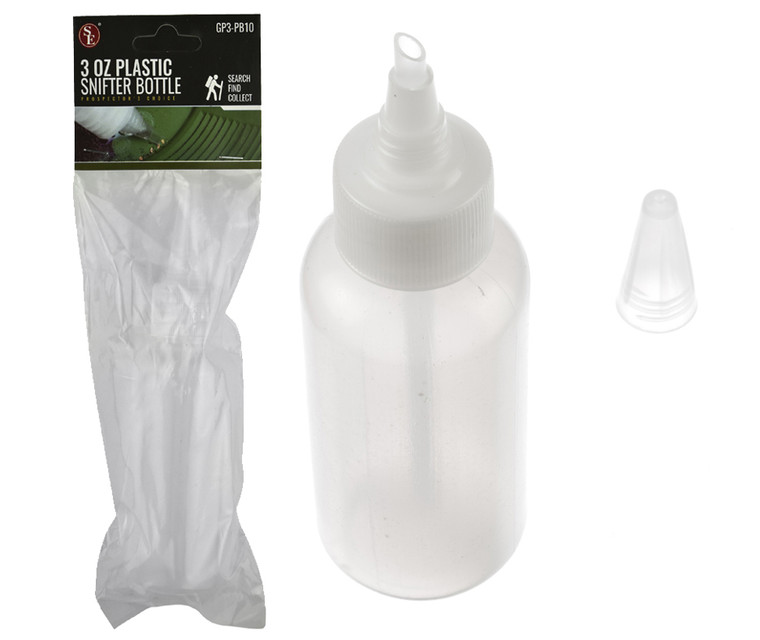 PLASTIC SNIFTER SNIFFER BOTTLE FOR GOLD PANNING