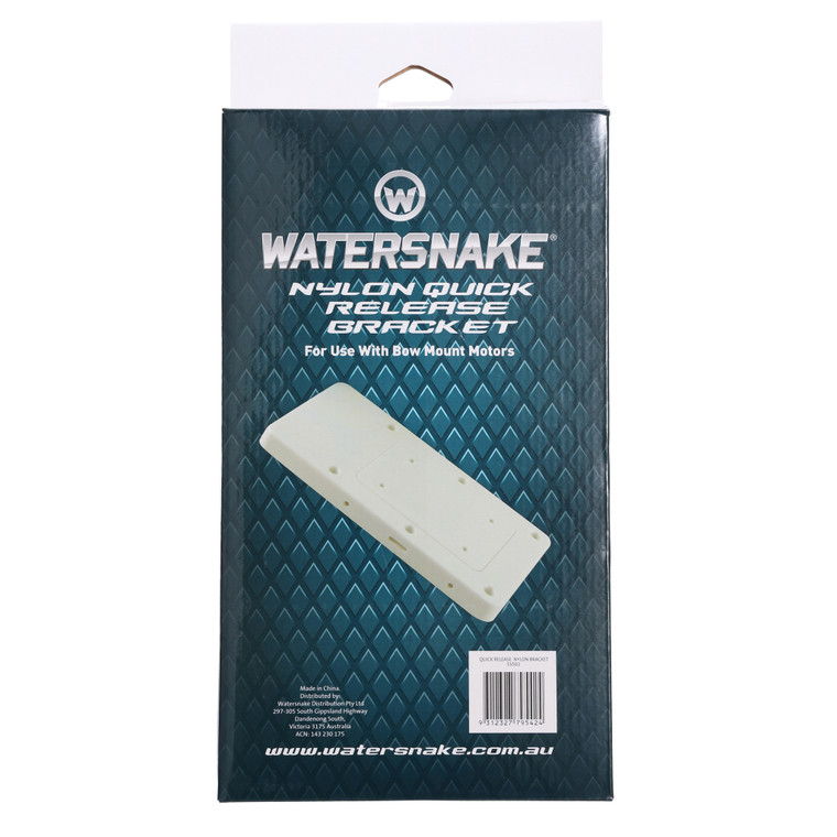 WATERSNAKE QUICK RELEASE BRACKET NYLON WHITE 55502