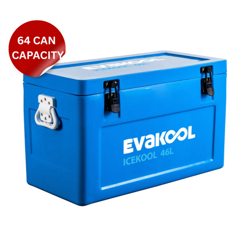 EVAKOOL ICEKOOL 46L POLYETHYLENE ICEBOX IK046 - Lyal Eales Stores