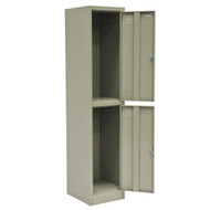 TWO DOOR LOCKER 1830x380x457MM SOC011
