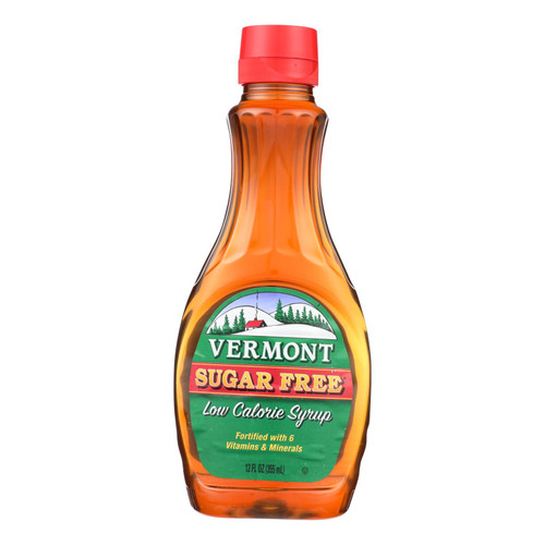 Maple Grove Farms - Vermont Sugar Free Low Calorie Syrup - Case Of 12 - 12 Fl Oz.