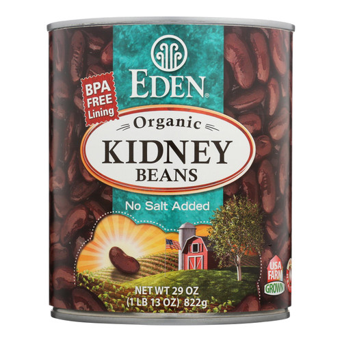 Eden Organic Kidney Beans  - Case Of 12 - 29 Oz