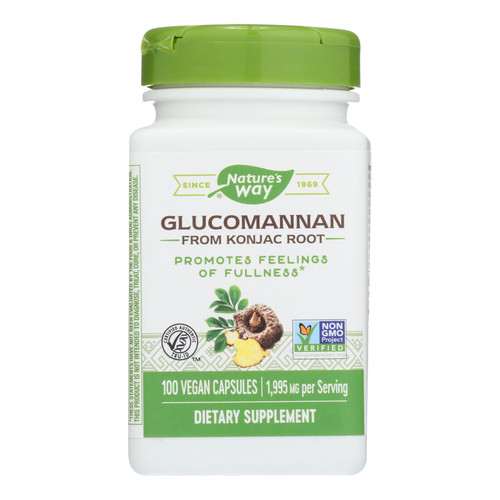 Nature's Way - Glucomannan Root - 100 Capsules