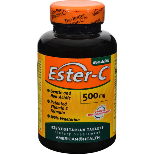 American Health - Ester-c - 500 Mg - 225 Vegetarian Tablets