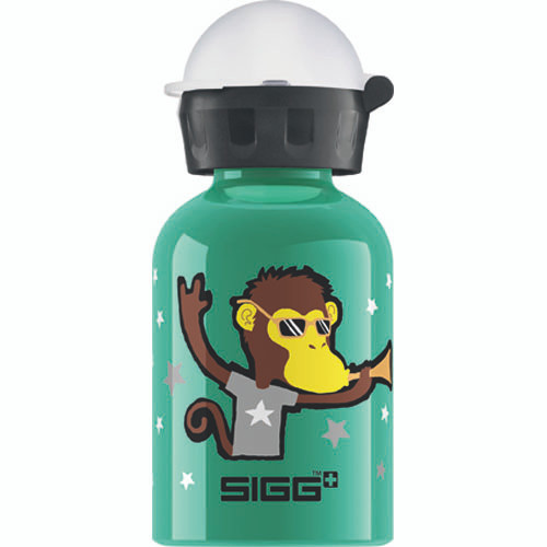Sigg Water Bottle - Go Team - Monkey Elephant - 0.3 Liters - Case Of 6