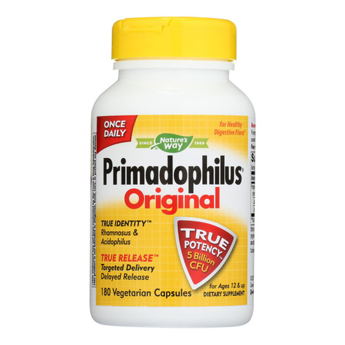 Nature's Way Dietary Supplement Primadophilus Original Capsules  - 1 Each - 180 Vcap