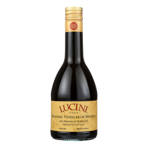 Lucini Italia Select Balsamic Vinegar Of Modena Igp - Case Of 6 - 16.9 Fl Oz.