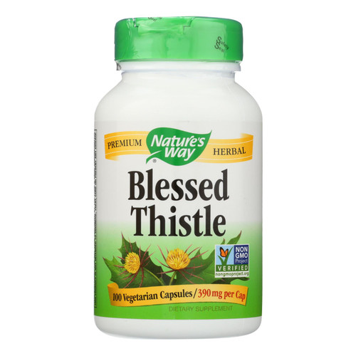 Nature's Way - Blessed Thistle - 100 Vegetarian Capsules