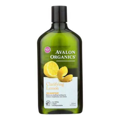 Avalon Organics Clarifying Shampoo Lemon With Shea Butter - 11 Fl Oz