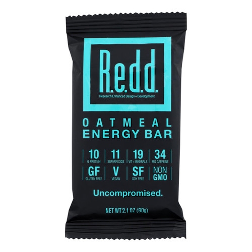 Redd Oatmeal Energy Bars  - 1 Each - 12 Ct