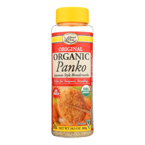 Edward And Sons Organic Panko Breadcrumbs - Case Of 6 - 10.5 Oz.