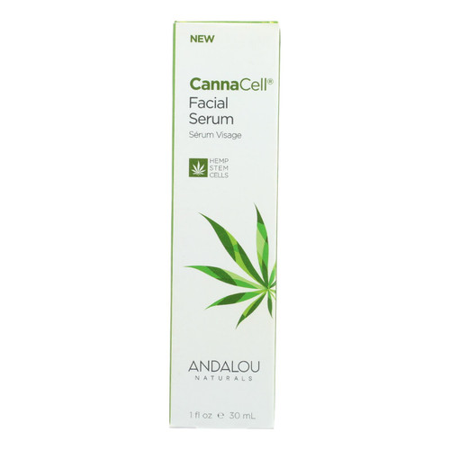 Andalou Naturals - Cannacell Facial Serum - 1 Fl Oz.