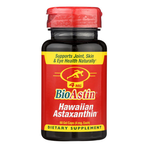 Nutrex Hawaii Bioastin Natural Astaxanthin - 4 Mg - 60 Gelatin Capsules