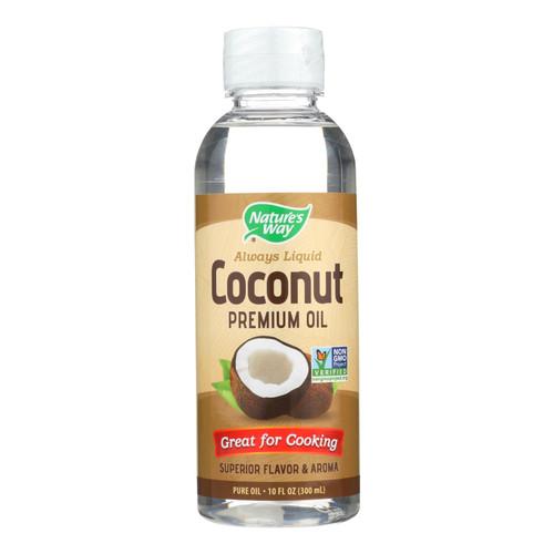 Nature's Way - Liquid Coconut Oil - 10 Oz