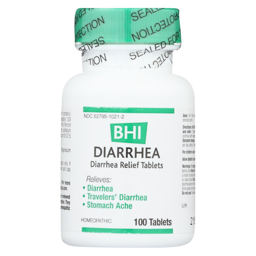 Bhi - Diarrhea Relief - 100 Tablets