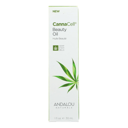 Andalou Naturals - Cannacell Beauty Oil - 1 Fl Oz.