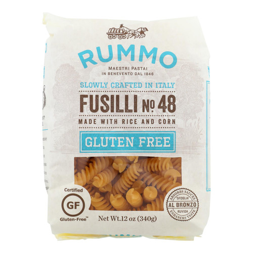 Rummo - Pasta Gluten Free Fusilli - Case Of 12-12 Oz