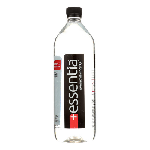 Essentia Hydration Perfected Drinking Water - 9.5 Ph. - Case Of 12 - 1 Liter