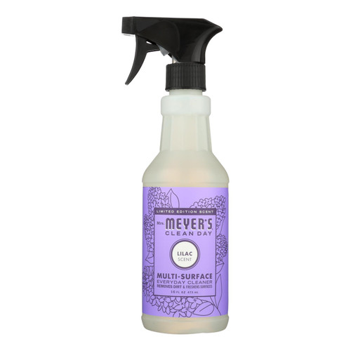 Mrs. Meyer's Clean Day - Multi-surface Everyday Cleaner - Lilac - Case Of 6 - 16 Fl Oz