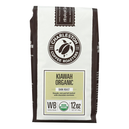Charleston Coffee Roasters - Coffee Kiawah Whole Bean - Case Of 6 - 12 Oz