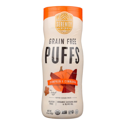 Serenity Kids - Puffs Pumpkin Cinnamon - Case Of 6-1.5 Oz