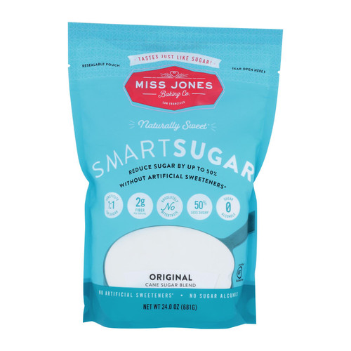 Miss Jones Baking Co - Smartsugar Canesgr Blend - Case Of 6-24 Oz