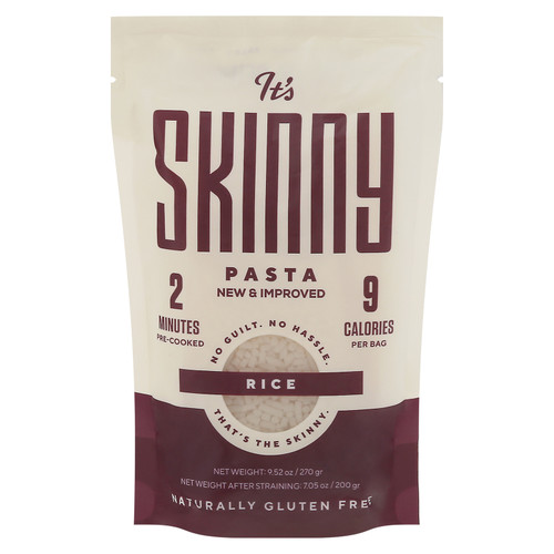 It's Skinny Pasta - Konjac Pasta Rice Shape - Case Of 6-9.52 Oz