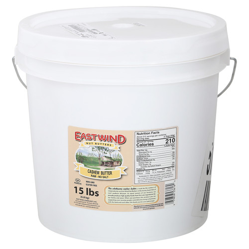 East Wind Cashew Butter - Raw - 15 Lb.