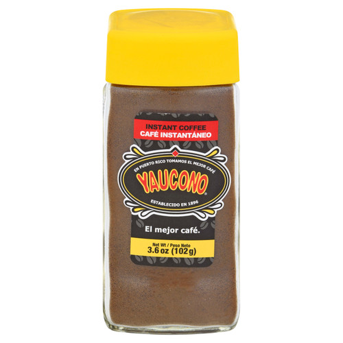 Yaucoco - Instant Coffee - Case Of 12-3.6 Oz