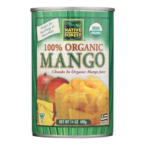 Native Forest Juice - Mango Chunks - Case Of 6 - 14 Oz.